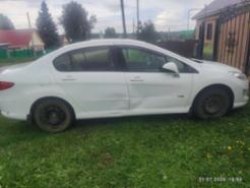 Автомобиль легковой Peugeot 408, 2016 года выпуска, VIN: Z8T4D5FS9GM017921, цвет кузова: белый…