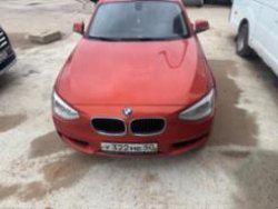 автомобиль BMW 1161 VIN WBA1A11070VV16300 ГРЗ У322ME50 год выпуска ТС 2013, цвет оранжевый