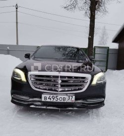 Автомобиль Мерседес-Бенц S 450 4MATIC, 2017 года, гос. № В495ОВ37