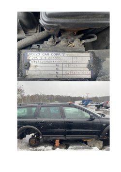 Легковой автомобиль, Марка, Модель: VOLVO V70XC, Тип ТС: Легковой универсал; Год изготовления 2003…
