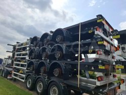 Полуприцепконтейнеровоз HASTRAILER PROCON 3 axles, 2023 года 