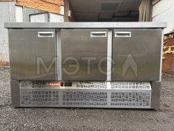 Cтол холодильный для салатов hicold sle3-111gn (без крышки) 