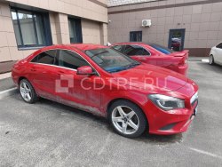 Автомобиль MERCEDES-BENZ CLA200, 2015 г.в., VIN: WDD1173431N199296, цвет красный.
