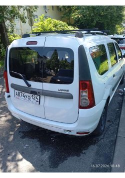 Легковой автомобиль, ЛАДА RS015L ЛАДА ЛАРГУС; 2013 года выпуска; номер двигателя K7M, UA08389; VIN:…